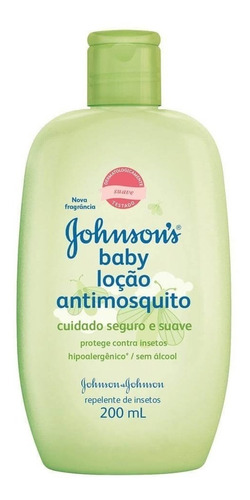 Loção Johnson's Baby Anti Mosquito Repelente 200ml