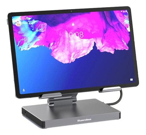 Suporte 9 Em 1 Hub Usb C Docking Station Hdmi 4k Para iPad