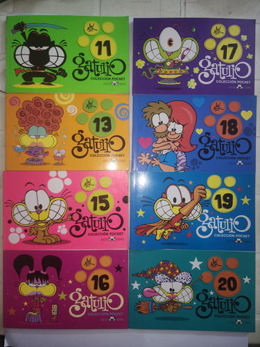 Historietas Gaturro Colección Pocket Siete Vidas $ X Unidad (Usado)