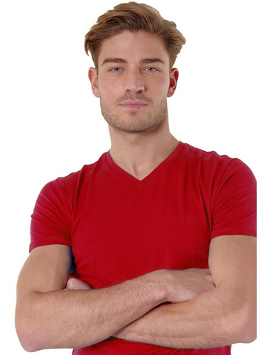 Remeras Entalladas Hombre De Importación Slim Fit!!