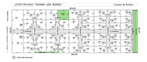 Imagen 17 de 17 de Terreno De 1400 M2 En Pucará Los Búhos, Roldán. Barrio Cerrado
