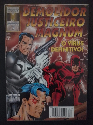 Hq Épicos Marvel N°7 / Demolidor, Justiceiro & Magnum