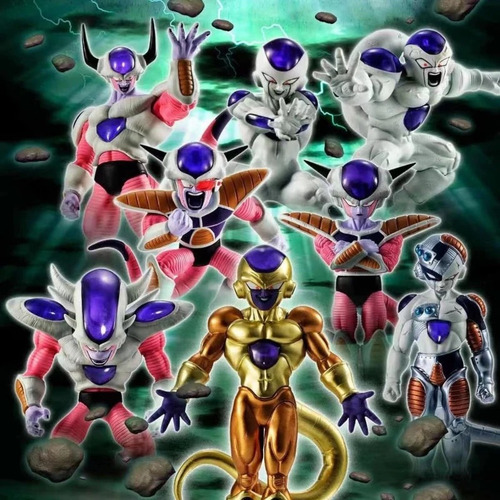 . 8 Unidades/juego De Dragon Ball Z Frieza, Modelo De