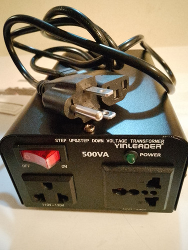 Convertidor De Voltaje Yinleader, De 110v A 220v, Uso Manual