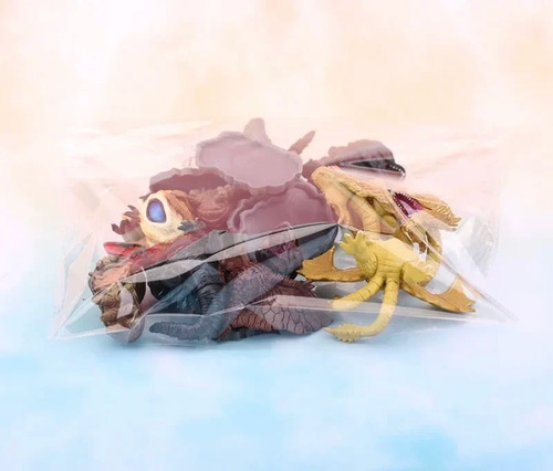 Juego De 7 Modelos De Figuras De Acción De Anime De Monster