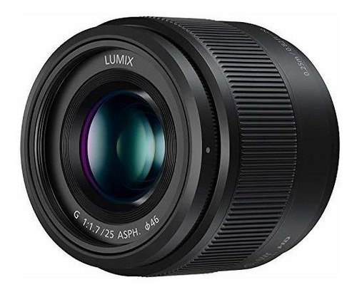 Imagen 1 de 6 de Lente Lumix G Panasonic, 25mm, F1.7 Asph., Micro Cuatro Tiro