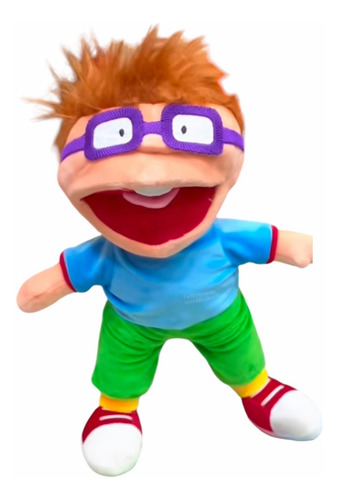 Peluche Carlitos Rugrats Aventuras En Pañales 40cms Genérica