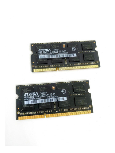 Memoria Ram 8gb Kit (2x4gb) Elpida Originales iMac 21,5