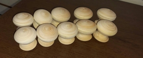 Imagen 1 de 3 de Tiradores 40mm Madera