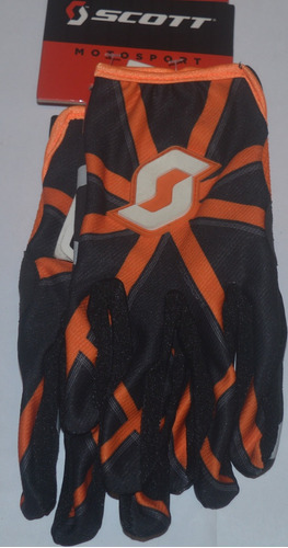 Guantes Scott Motocross 350 Grid Locke Talle L