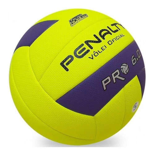 Bola Vôlei De Quadra Voleibol 6.0 Pro X Oficial Penalty | Parcelamento sem  juros