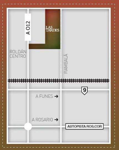 Terrenos De 517m2 A 642.96m2 - Barrio Las Tardes- Roldan - Financiación
