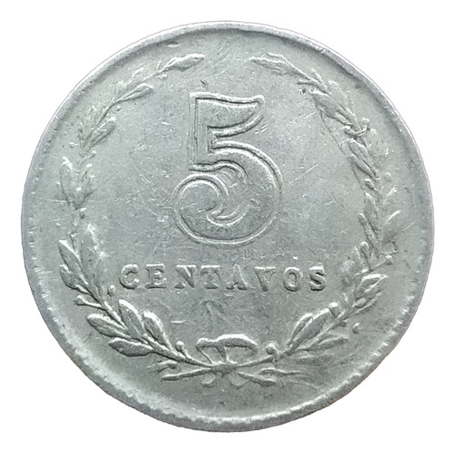 Antigua Moneda 5 Centavos Níquel Argentina 1931 Cj# 162 #4