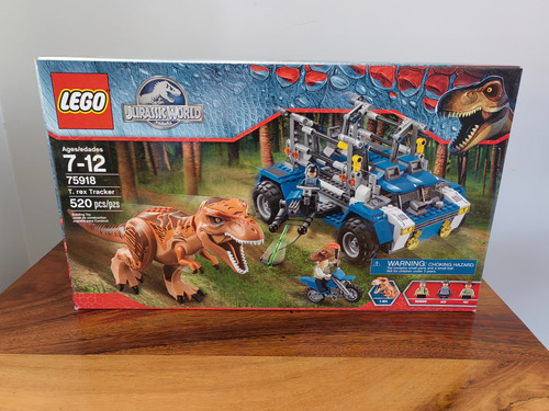 Lego Jurassic World T Rex Tracker Modelo 75918