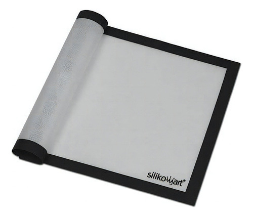 Placa De Silicona Antiadherente Fiberglass 5 Silikomart Color Gris