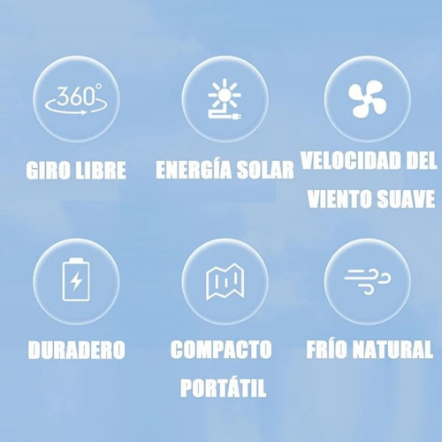 Sombrero Transpirable Con Ventilador Solar Para Un Verano Du