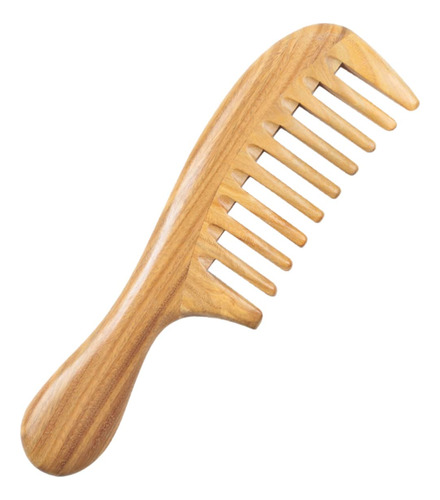 Nolitoy 1pc Combs Green Sandalwood Comb Wood Hair Wood Pocke
