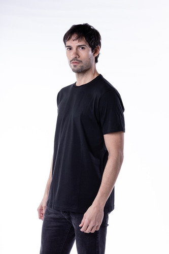 Pack 2 Remeras Hombre Manga Corta Blanco Y Negro Mizu