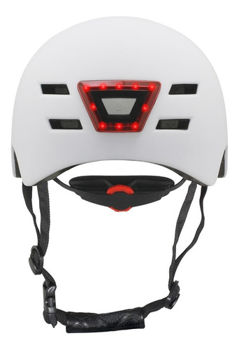 Imagen 3 de 6 de Casco De Bicicleta Urbano Cairbull Recon Blanco Talla M/l