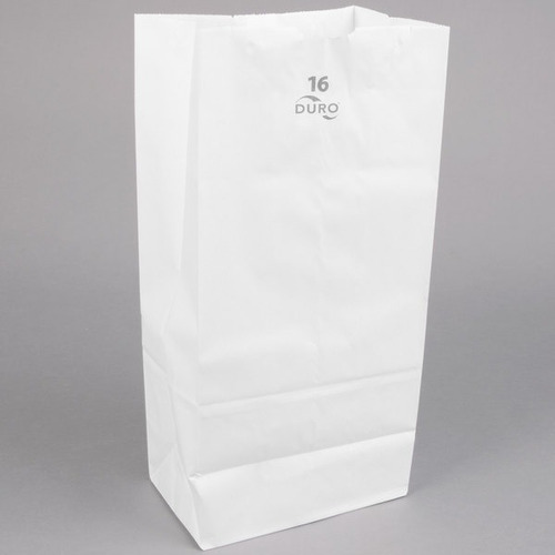 Bolsa Papel Kraft 7kg 100unid Blanca