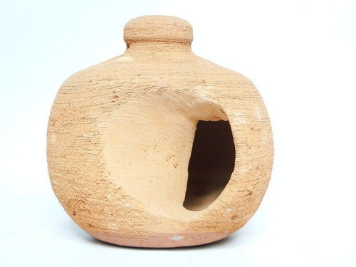 Casa Barro 2 Unidades Casinha Passarinho Aves Cerâmica