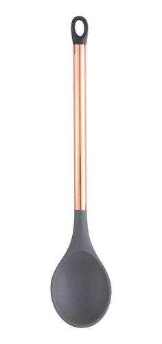 Utensílio Colher De Silicone Cabo Rose Gold 1180 Paramount