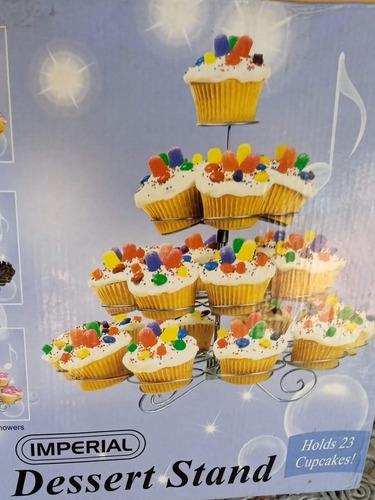 Exhibidor Para 23 Cupckes 