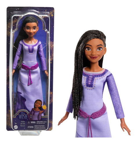 Muñeca Asha Wish Disney Original Mattel Importada Usa