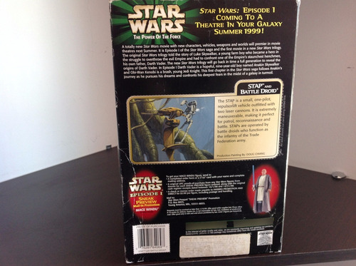 Naboo Stap And Battle Droide Expertos Vintage (Usado)