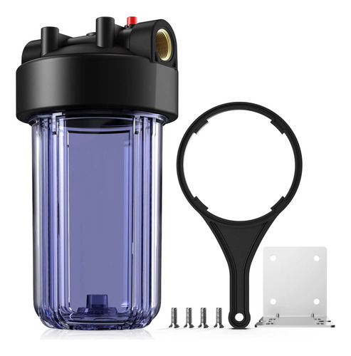 Prefiltro Big Clear Toda La Casa Carbon Activado Aquahome 10 Color Azul claro