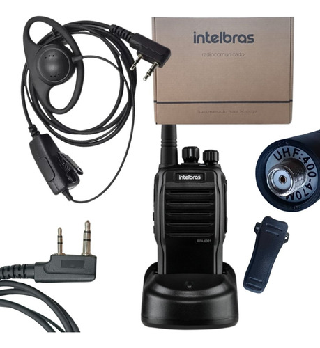 8 Rádio Intelbras Rpa6001 Alto Desempenho 8 Fone Resistente
