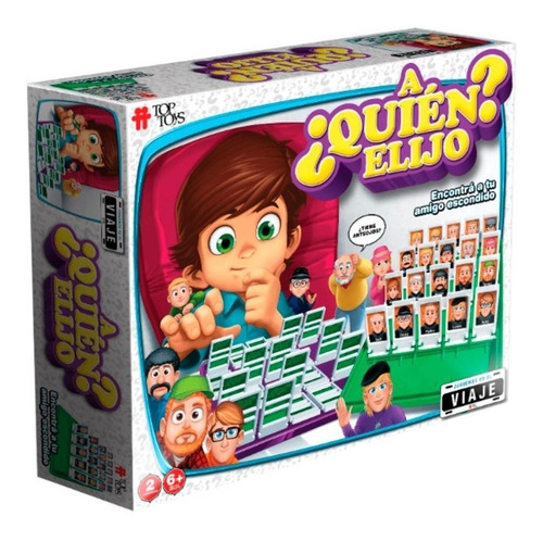 a Quién Elijo? Versión Viaje - Juego De Mesa Top Toys