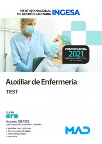 Auxiliar De Enfermeria Ceuta Y Melilla Test - Aa,vv