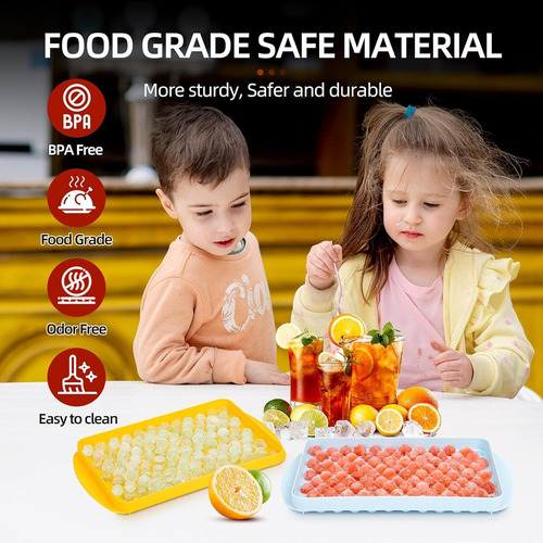 Sh Molde Charola Bandejas Hielos Esfera 4 Bandejas 3d Cocina