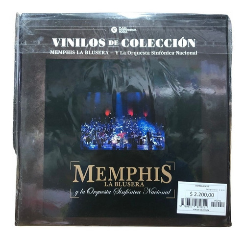 Memphis La Blusera- Colón Revista + Vinilo De Colección 