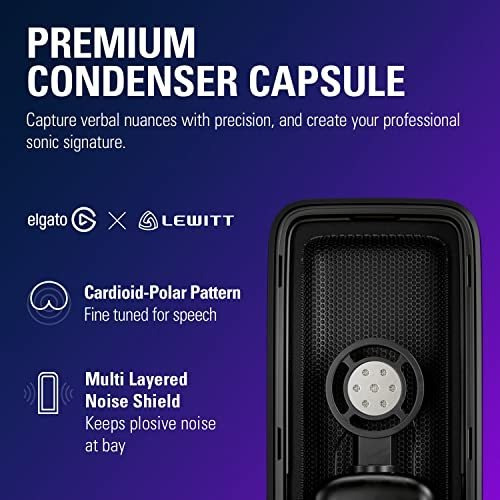 Elgato Wave:3 - Microfono De Condensador Usb Premium Blanco