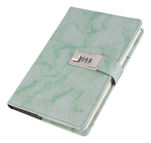 Libro De Diario De Cuero De Pu Marmoleado Para Escribir