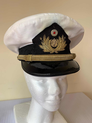 Sombrero Gorra De Capitán Usada, Teatro Y Disfraz 