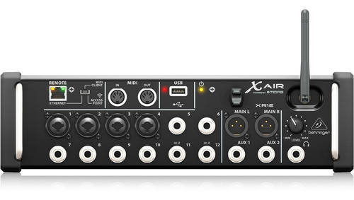 Mezclador Digital Behringer Xr12 De 12 Canales Y 4 Preamp