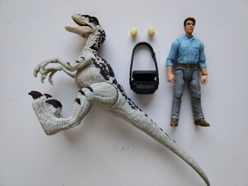 Alan Grant & Velociraptor Lider (Usado)