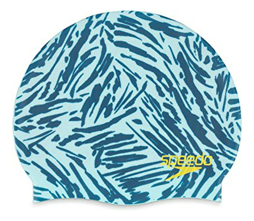 Speedo Unisex-adult Swim Cap De Silicona Elastomérica - Fabr