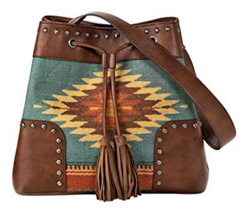 Bolso Cuerda Estampado Sudewood-fiery Para Mujer