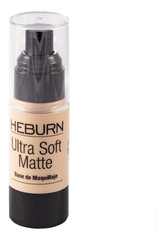 Heburn Base Maquillaje Ultra Soft Matte Hd Medio C.284 Local
