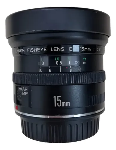 CanonFISHEYE LENS EF15mm 1:2.8フィッシュアイレンズ Lente Canon Ef 15mm F/2.8 Fisheye Made In Japan | Parcelamento sem