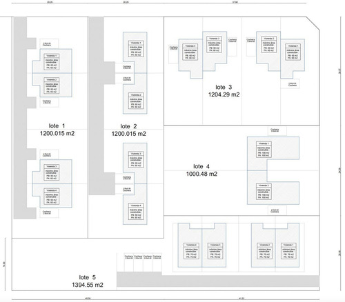 Imagen 5 de 8 de Vende 1.400 M2 Lote Para Construir 4 Casas Pinares Burnett