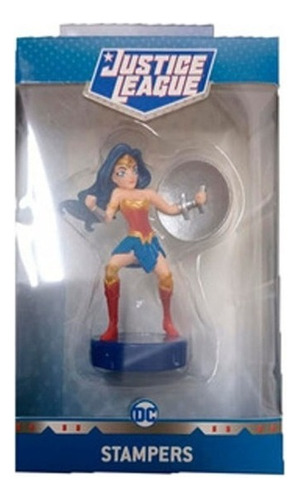 Figura Acción Mujer Maravilla Stampers Dc Justice League 