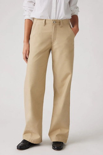 Jean Mujer Levis 90s Straight Travertine Beige