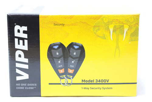 Alarma Viper 3400v Con Corte De Encendido Y Sensor De Golpes