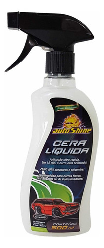 Cera Liquida Spray Autoshine 500ml