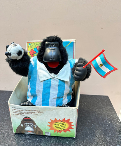Mono Juguete Antiguo Magogo Argentina Sport (Usado)